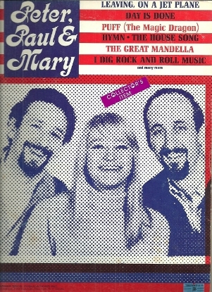 Picture of Peter Paul and Mary, self-titled folio, piano/ vocal/ guitar, sheet music songbook