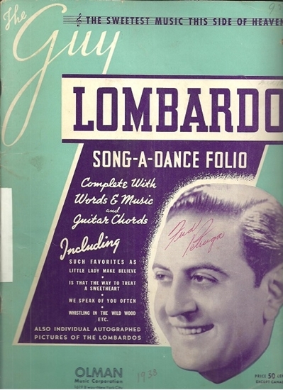 Picture of Guy Lombardo Song-a-Dance Folio