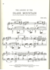 Picture of The Legend of Glass Mountain, from film "The Glass Mountain", Nino Rota, piano solo