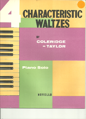 Picture of 4 Characteristic Waltzes Op. 22, S. Coleridge-Taylor