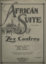 Picture of African Suite, Zez Confrey, piano solo