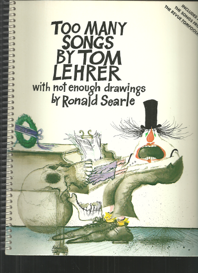 Picture of Too Many Songs, Tom Lehrer, sheet music songbook