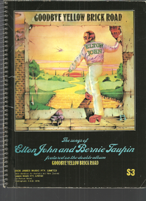 Picture of Elton John, Goodbye Yellow Brick Road (Australian Edition), sheet music songbook