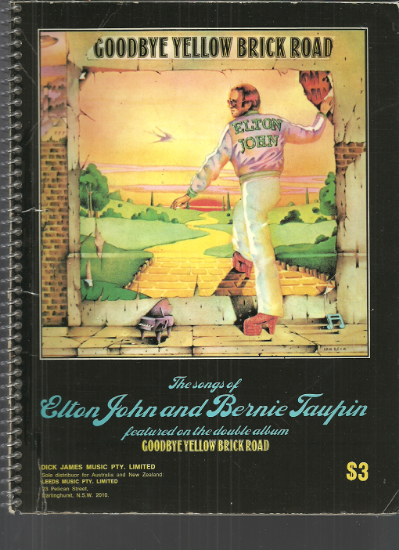 Picture of Elton John, Goodbye Yellow Brick Road (Australian Edition), sheet music songbook