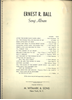 Picture of Ernest R. Ball Song Album