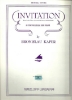 Picture of Invitation, movie title song, Bronislau Kaper, piano solo sheet music