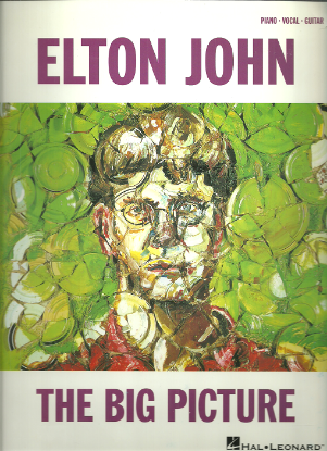Picture of Elton John, The Big Picture, sheet music songbook