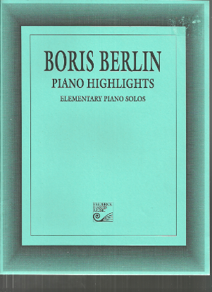 Picture of Boris Berlin Piano Highlights, piano solo folio