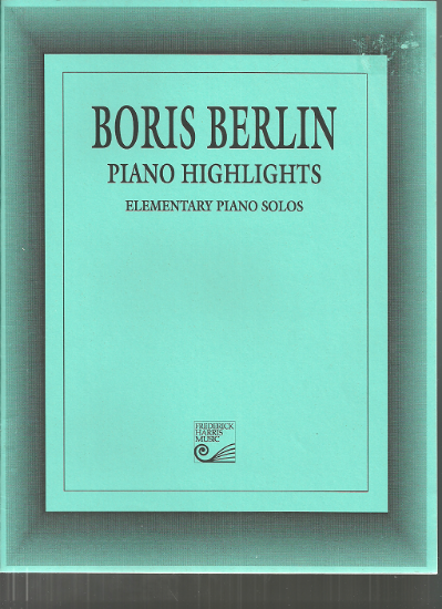 Picture of Boris Berlin Piano Highlights, piano solo folio