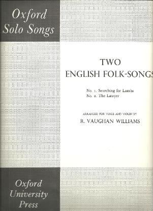 Picture of Two English Folk-Songs (Searching for Lambs & The Lawyer), R. Vaughan Williams