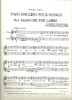 Picture of Two English Folk-Songs (Searching for Lambs & The Lawyer), R. Vaughan Williams