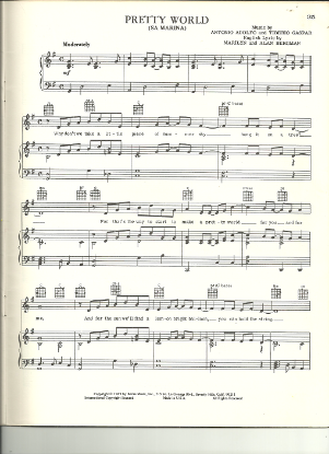 Picture of Pretty World (Sa Marina), Antonio Adolfo & Tiberio Gaspar, recorded by Sergio Mendes & Brazil '66, sheet music