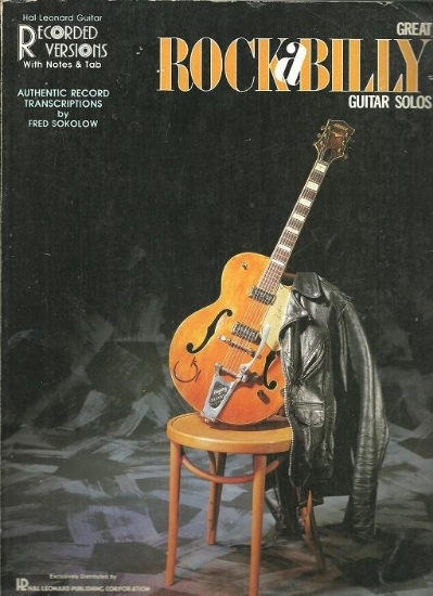Picture of Great Rockabilly Guitar Solos, arr. Fred Sokolow, TAB guitar, sheet music folio