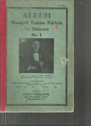 Picture of Polish Dance Album No.  1, arr. Ignacy Podgorski, violin