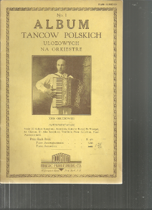 Picture of Album of Polish Dances No. 1, arr. John Obuchowski, accordion solo, sheet music folio