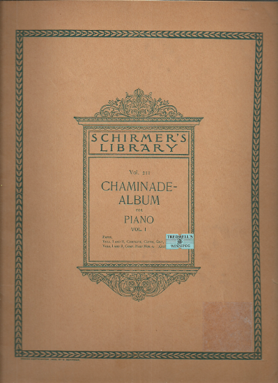 Picture of Cecile Chaminade, Album for Piano Vol. 1, piano solo, sheet music folio