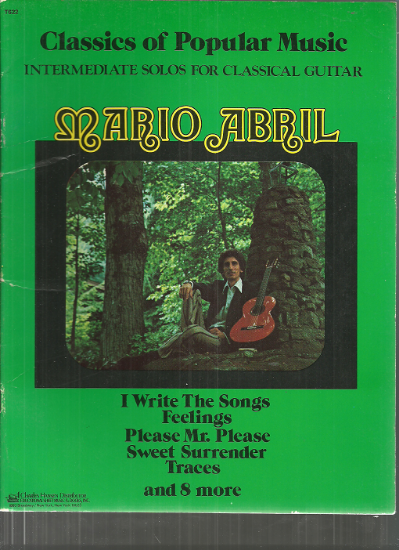 Picture of Classics of Popular music, Mario Abril, fingerpicking/ classical guitar folio