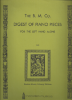 Picture of Boston Music Company Digest of Piano Pieces for the Left Hand Alone, ed. Felix Fox, piano solo folio,