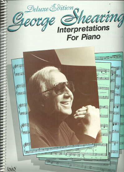 Picture of George Shearing Interpretations for Piano, Deluxe Edition, piano solo sheet music folio