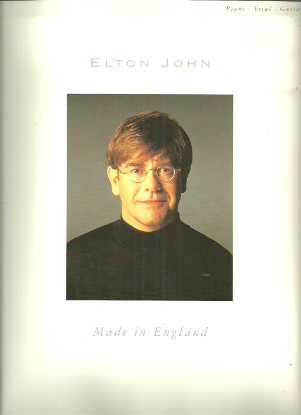 Picture of Elton John, Made in England, sheet music songbook