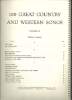 Picture of 100 Great Country & Western Songs Vol. 1 & Vol. 2, sheet music songbooks