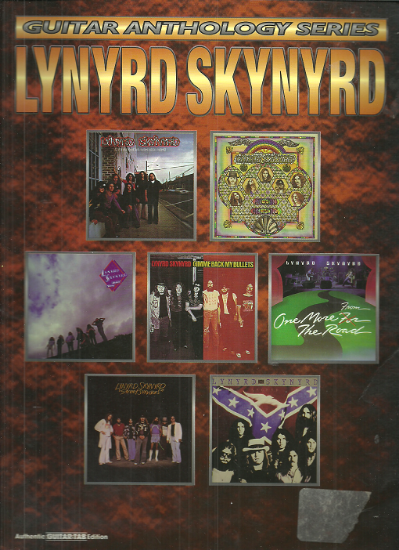 Picture of Lynyrd Skynyrd, Guitar Anthology Series TAB guitar, sheet music songbook, spiral coil bound