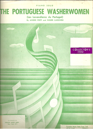 Picture of The Portuguese Washerwomen (Les lavandieres du Portugal), Andre Popp & Roger Lucchesi, piano solo