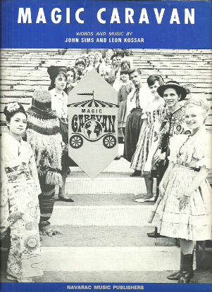 Picture of Magic Caravan, title song from Canadian T. V. Show, John Sims & Leon Kossar, sheet music