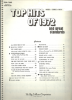 Picture of Top Hits of 1972, sheet music songbook