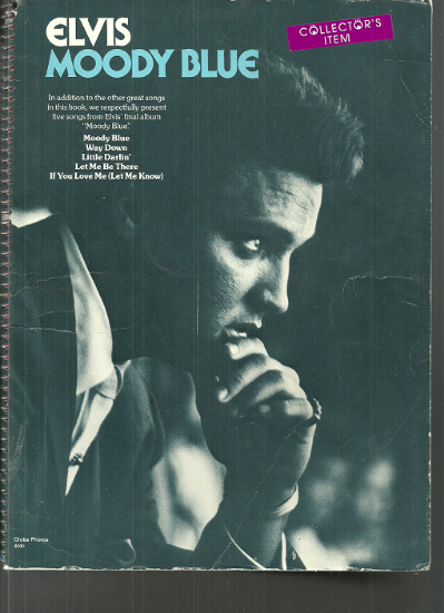 Picture of Elvis Presley, Elvis Moody Blue