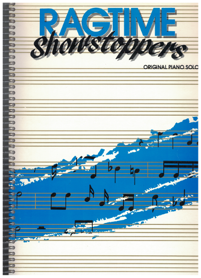 Picture of Ragtime Showstoppers, piano solo, sheet music collection