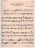 Picture of Tick Tack Toe, Ralph Rainger, piano solo sheet music