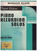 Picture of Wabash Blues, Fred Meinken, arr. Galla-Rini, accordion solo