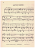 Picture of Coquette, Irving Berlin, sheet music