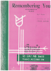 Picture of Remembering You (Ti Rammentai), P. Rodei, arr. Frank Gaviani, accordion solo sheet music
