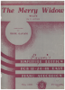 Picture of The Merry Widow, F. Lehar, arr. Frank Gaviani, accordion solo sheet music