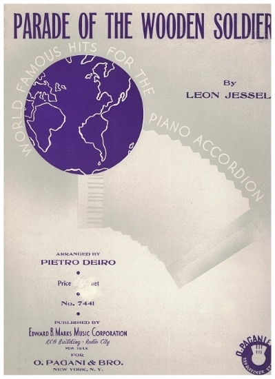Picture of Parade of the Wooden Soldiers, Leon Jessel, arr. Pietro Deiro, accordion solo sheet music