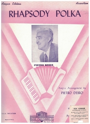Picture of Rhapsody Polka, Pietro Deiro, accordion solo sheet music