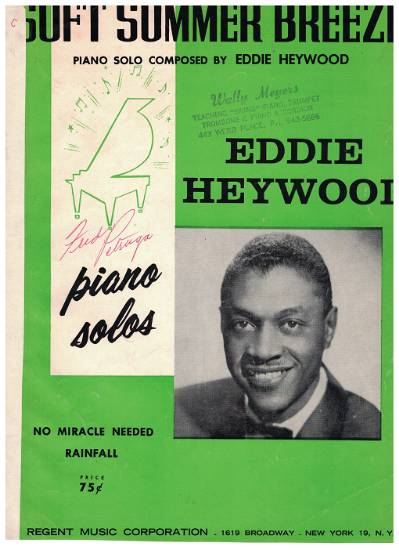 Picture of Soft Summer Breeze, Eddie Heywood, piano solo sheet music