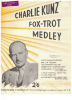 Picture of Charlie Kunz Fox-Trot Medley No. 1, arr. Dudley E. Bayford, piano solo sheet music