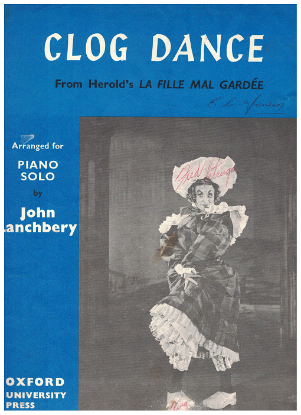 Picture of Clog Dance from "La Fille mal Gardee", Ferdinand Herold, arr. John Lanchbery, piano solo