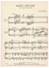 Picture of Night and Day, Cole Porter, arr. J. Louis Merkur for piano duo