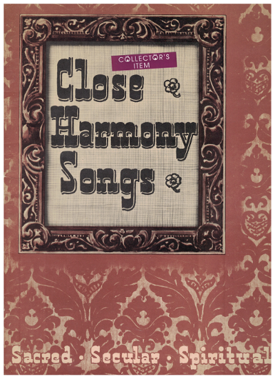 Picture of Close Harmony Songs, Barber Shop Quartet