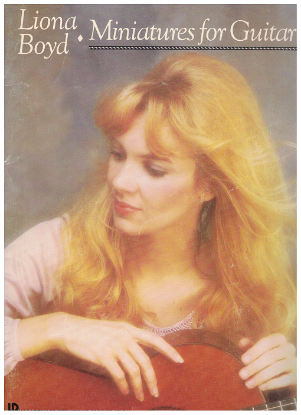 Picture of Liona Boyd, Miniatures for Guitar, sheet music songbook