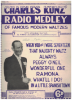 Picture of Charlie Kunz Radio Medley of Famous Modern Waltzes, piano solo sheet music