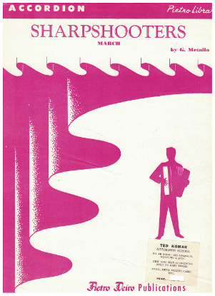 Picture of Sharpshooters March, G. Metallo, arr. Pietro Deiro Jr., accordion solo sheet music
