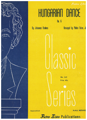 Picture of Hungarian Dance No. 6, Johannes Brahms/ Pietro Deiro Jr., accordion solo sheet music