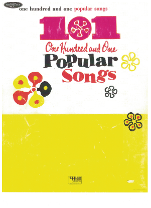 Picture of 101 Popular Songs for Easy Accordion (1973 Edition), sheet music songbook