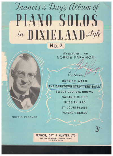 Picture of Piano Solos in Dixieland Style No. 2, arr. Norrie Paramor