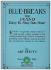 Picture of Blue Breaks for Piano, Art Shefte, piano solo, sheet music folio
